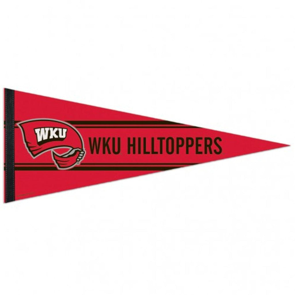 Western Kentucky Hilltoppers Western Kentucky Hilltoppers Pennant 12x30 Premium Style 032085443779