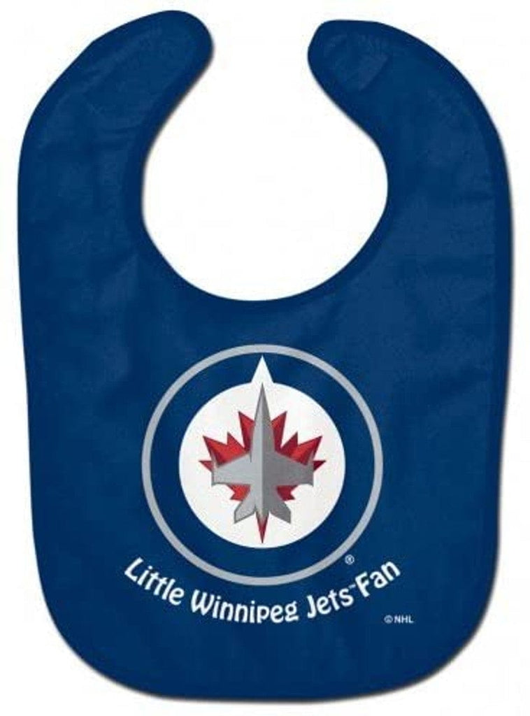 Baby Bib Winnipeg Jets Baby Bib All Pro Style - Special Order 099606206350