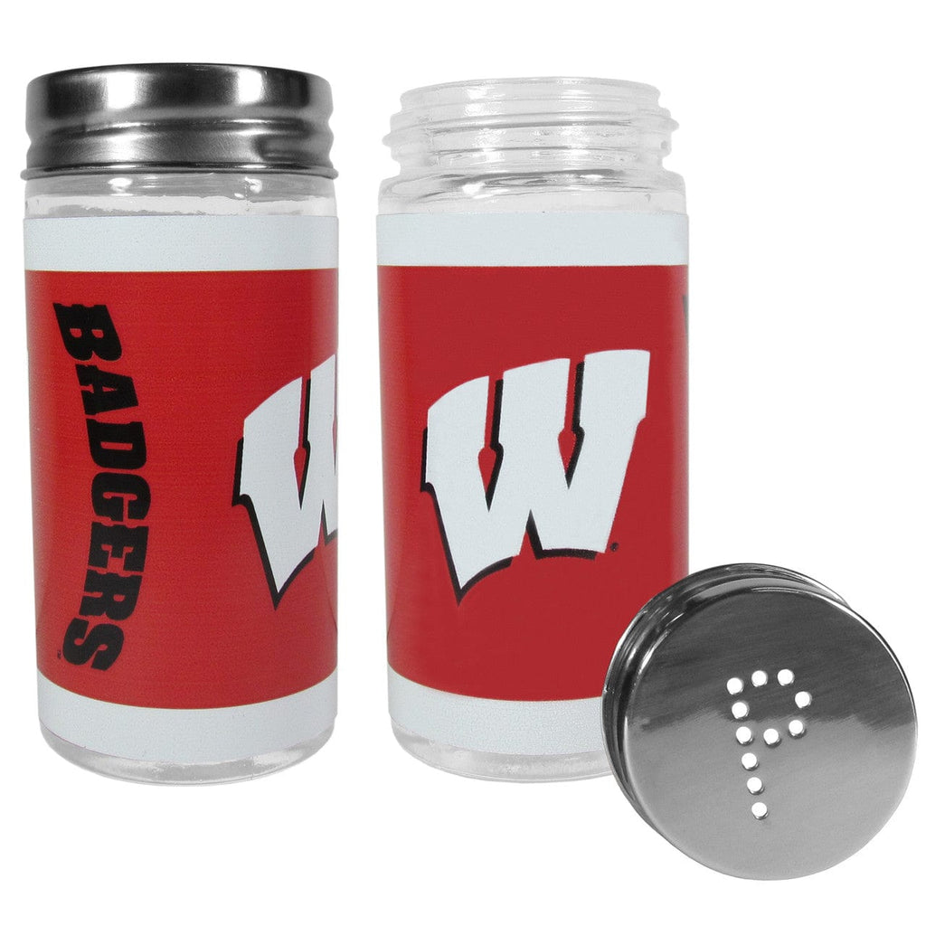 Salt and Pepper Shakers Wisconsin Badgers Salt and Pepper Shakers Tailgater 754603703195