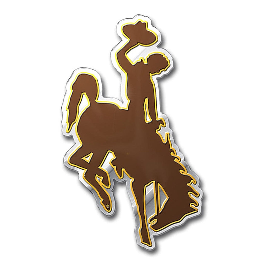 Auto Emblem Color Wyoming Cowboys Auto Emblem Color 681620633818