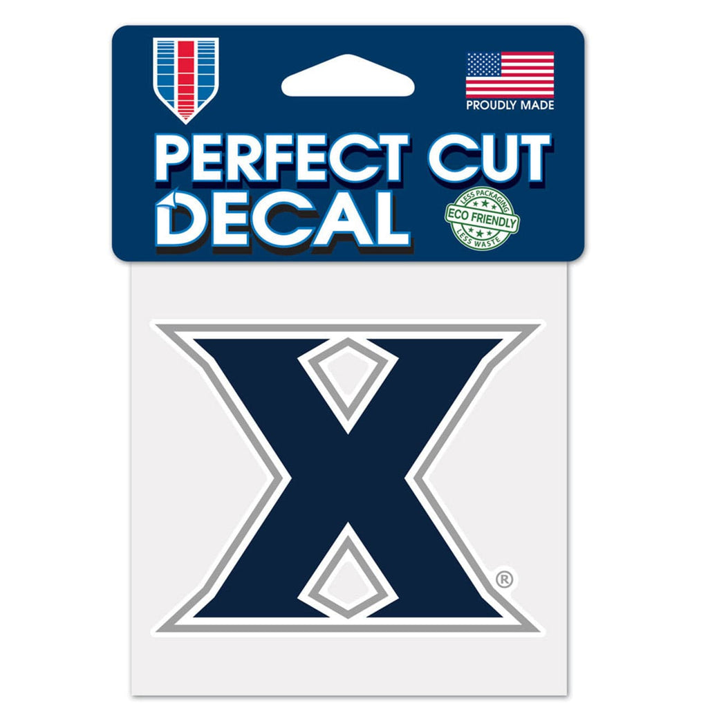 Decal 4x4 Perfect Cut Color Xavier Musketeers Decal 4x4 Perfect Cut Color 032085581976